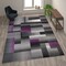 Flash Furniture Purple 8' x 10' Modern Color Blocked Area Rug ACD-RGTRZ861-810-PU-GG - alternate 1